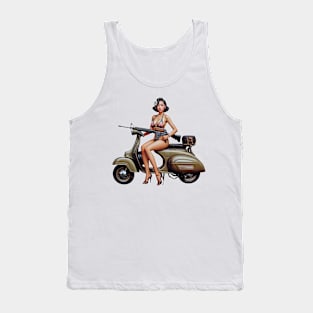 Scooter Girl Tank Top